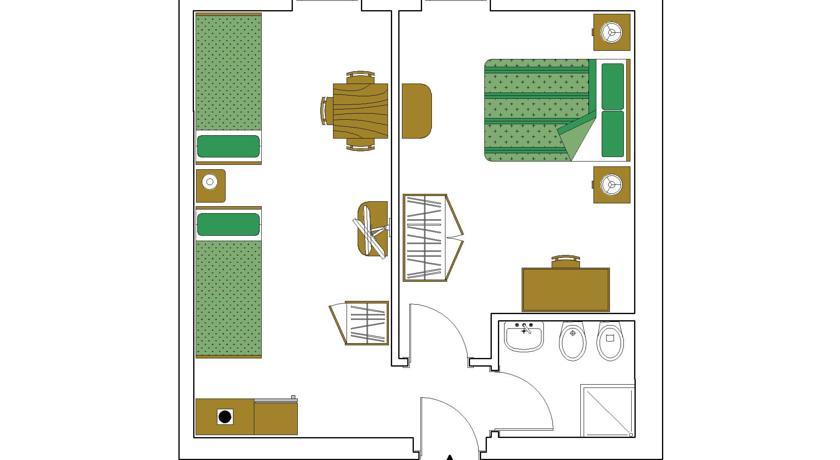 Hotel Elbele Garni Фольгарія Номер фото